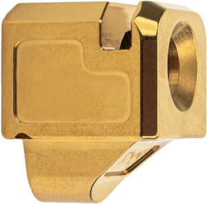 Zaffiri Precision Blowhole Compensator, Glock 9mm Gen 1-5 1/2x28, TiN Gold, ZP.COMP.G
