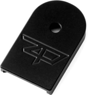 Zaffiri Precision Glock 43x-Glock 48 Magazine Plate, Black Nitride, ZP.MP.43x.BLK