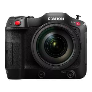 Canon EOS C70 Cinema Camera Kit with 24-70mm Zoom Lens, Built-in RF Mount, and Enhanced Scan Mode in Black