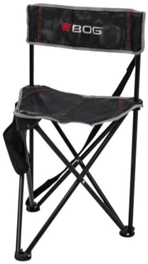 BOG Triple Play Tripod Ground Blind Chair, Black, 1117130