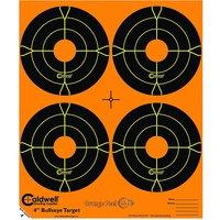 Caldwell Orange Peel 4" Bulls-eye - 25 Sheets