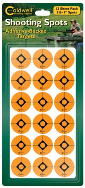 Caldwell Shooting Spots - Orange, 1 inch 270 Count - 754883