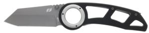 Schrade Torsion Clear Folding Knife, 3in, Tanto, G-10 Composite Handle, Stainless Steel Blade, Black Matte, 1159326