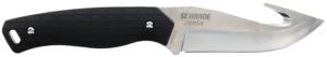 Schrade Exertion Gut Hook Fixed Blade Knife, AUS-10 Blade, Rubberized Grip, 1159308
