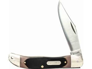 Old Timer Pioneer Folding Pocket Knife 3.1 Clip Point 7Cr17MoV High Carbon Stainless Steel Blade Sawcut Handle - 901416"