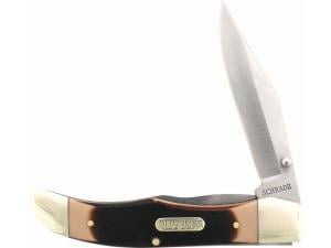 Old Timer Pioneer Folding Pocket Knife 3.1 Clip Point 7Cr17 High Carbon Stainless Steel Blade Old Timer Sawcut Handle - 979315"