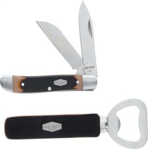 Old Timer Dual Blade Folder, 2.35in w/Bottle Opener, 1188050