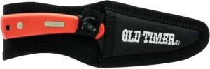 Old Timer Sharpfinger Fixed Knife, 3.3in, Orange/Black, 1188048