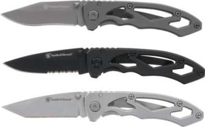 Smith & Wesson CK400 Folding Combo Knife, 3pc, 1189843