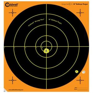 Caldwell Orange Peel 16-in Bullseye Targets, 10 Sheets - 172510