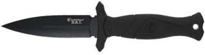 Smith & Wesson HRT Boot/Neck Fixed Blade Knife w/Sheath, 4in, Stainless Steel, Rubber Overmolded Handle, 1160816
