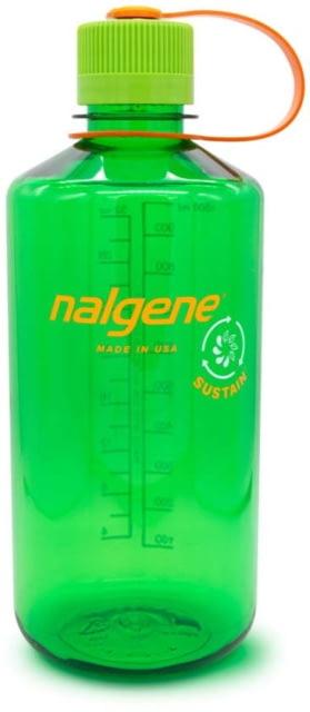 Nalgene Narrow Mouth 1 Quart Sustain Water Bottle, 32 oz, Melon Ball, 2020-1232