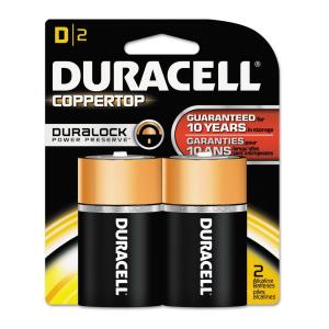 Duracell Alkaline D Batteries (2-Pack)