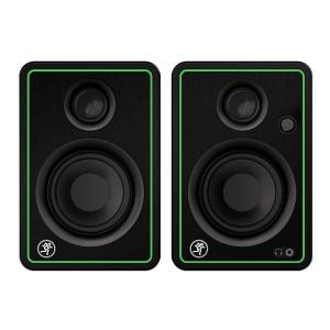 Mackie CR3-XBT 3-Inch Multimedia Monitors with Bluetooth (Pair) Bundle with Knox Gear Monitor Stands