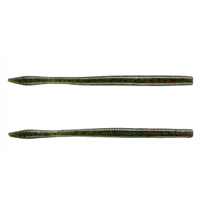NetBait BaitFuel Supercharged T-Mac Magnum Worm - Watermelon/Red Flake