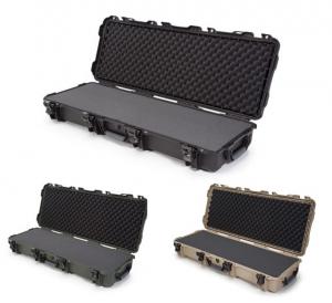 Nanuk 990 XL Rifle Protective Case, 47.1 x 17.3 x 6.6in, w/ 3-Part Foam Insert, Olive, 990-1006