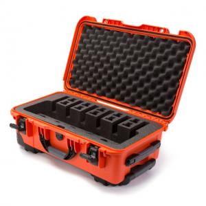 Nanuk 935 6UP Pistol Case, Orange 935-6UP3