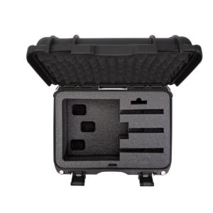 Nanuk Case 918 w/foam insert for revolver, Black, Medium, 918-REV01