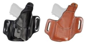 Aker Leather Nightguard Compact OWB Holster, Tan, Right, Sig Sauer P320 Compact, Surefire XC1, H147CTPR-SS320CX1