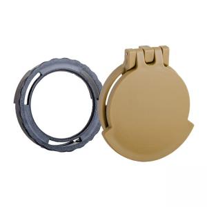 Tenebraex Ocular Flip Cover w/ Adapter Ring RAL8000/Black for Schmidt and Bender Scopes SB50E1-FCR