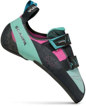 Scarpa Vapor V Climbing Shoes - Women's, Dahlia/Aqua, Medium, 42, 70040/002-DalAqua-42