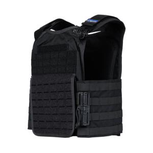 Premier Body Armor Core Plate Carrier w/ Level IIIA Cummerbund Armor, Black, Large/Extra Large, CPC-Blk-L/XL-IIIA