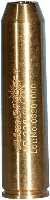 AimShot Universal Arbors for Laser Boresights - 338 Lapua Magnum, Brass, AR338LM
