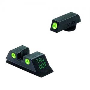 MeproLight Tru-Dot Sure Shot Tritium Night Sights Glock 9mm .40 SW Green Green 10224