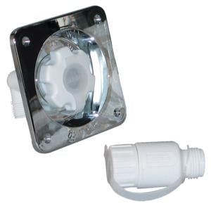 Jabsco Water Pressure Regulator - Flush Mount - Chrome - 45 psi, 44412-2045