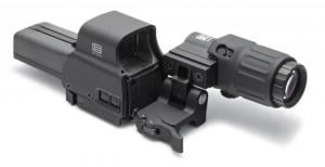 EOTech Holographic Hybrid Sight III Complete System Includes 518-2 Hws, G33 Magnifier And Sts Switch To Side Mount With Quick Detach, HHS III, HHSIII