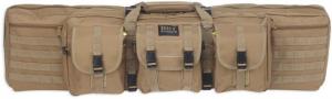 Bulldog Cases 37in Double Tactical Rifle Case, Tan, BDT60-37T