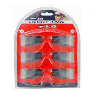 Radians Explorer 3 PK Clear