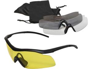 Radians Youth Combo Kit Shooting Glass Clear, Silver Mirror, and Amber Lenses - 643333