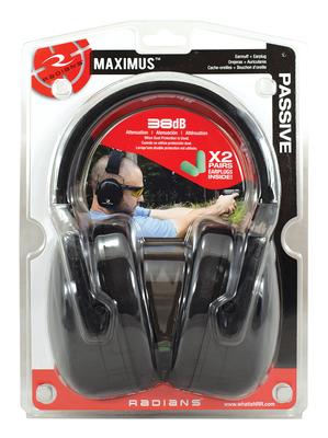 Radians MX0100CS Maximus Earmuff