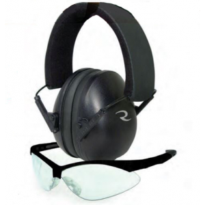 Radians Combo Set -Lowset Black EM with Outback Black Clear Glass NRR 21