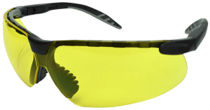 Radians CSB10541CS Ballistic Glasses Amber Lens Black Frame UPC: 674326381480