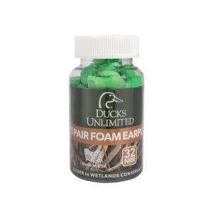 Radians Ducks Unlimited NRR32 25pr Wing Green Jar Foam Plugs -  DU-FPL-GN32-J25