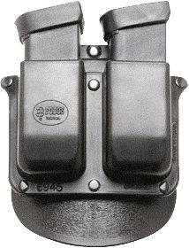 Fobus Double Mag Paddle Mount Pouch, Rotating, 10mm/45acp For Glock & Para Ord. FB-MZ-6945GNDRP