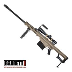Barrett M82A1 50 BMG FDE With Leupold Mark 5 / Reptilia AUS
