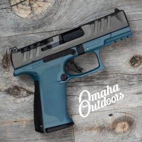 Walther PDP F Series 4 Vision Blue 15 Round Pistol Gray Slide