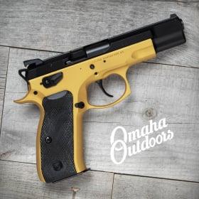 CZ 75 B Ω Convertible (Omega) 9mm Gold 16 Round Pistol