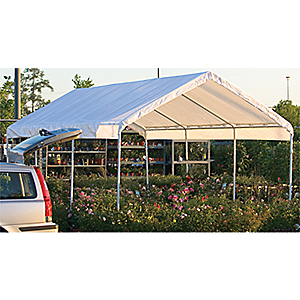 ShelterLogic Max AP™ 10' x 20' Replacement Canopy Cover White - Canopy Car Ports at Academy Sports