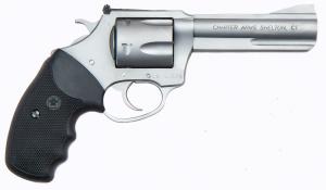 CHARTER ARMS Target Undercover 38 Special 4.2" 6rd Revolver | Stainless + Black Rubber Grips