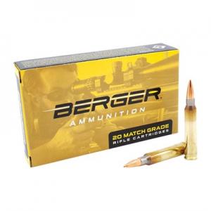 Berger Bullets Target Brass .223 Rem 73-Grain 20-Rounds BT