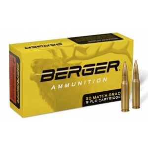 Berger Match Grade Ammunition 308 Winchester 185 Grain Classic Hunter Box of 20 SKU - 481124