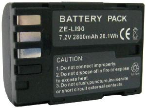 TOP BRAND D-LI90 Rechargeable Lithium-Ion Replacement Battery for Pentax