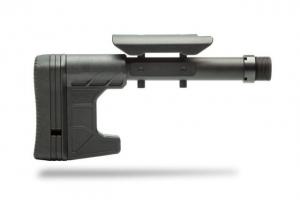 MDT Composite Carbine Stock, Black, Ambidextrous, 104717-BLK