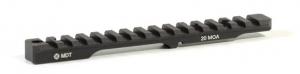 MDT 20 MOA Picatinny Scope Base, Tikka T1x Rimfire, Black, Picatinny, 104505-BLK