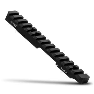 MDT Scope Base Picatinny Scope Rail, CZ 455, 50 MOA, Black, 106583-BLK