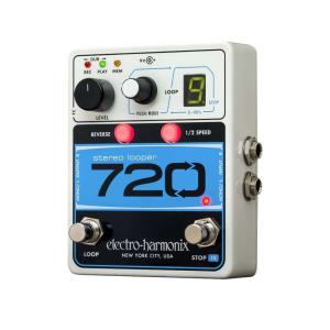 Electro-Harmonix 720 Looper Stereo Effects Pedal in Black/Silver